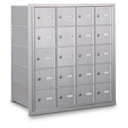 Rear Loading 20-Door Horizontal Mailbox
